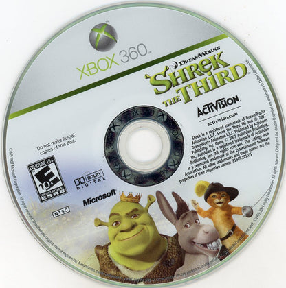 XBOX 360: Shrek the Third-(CIB)