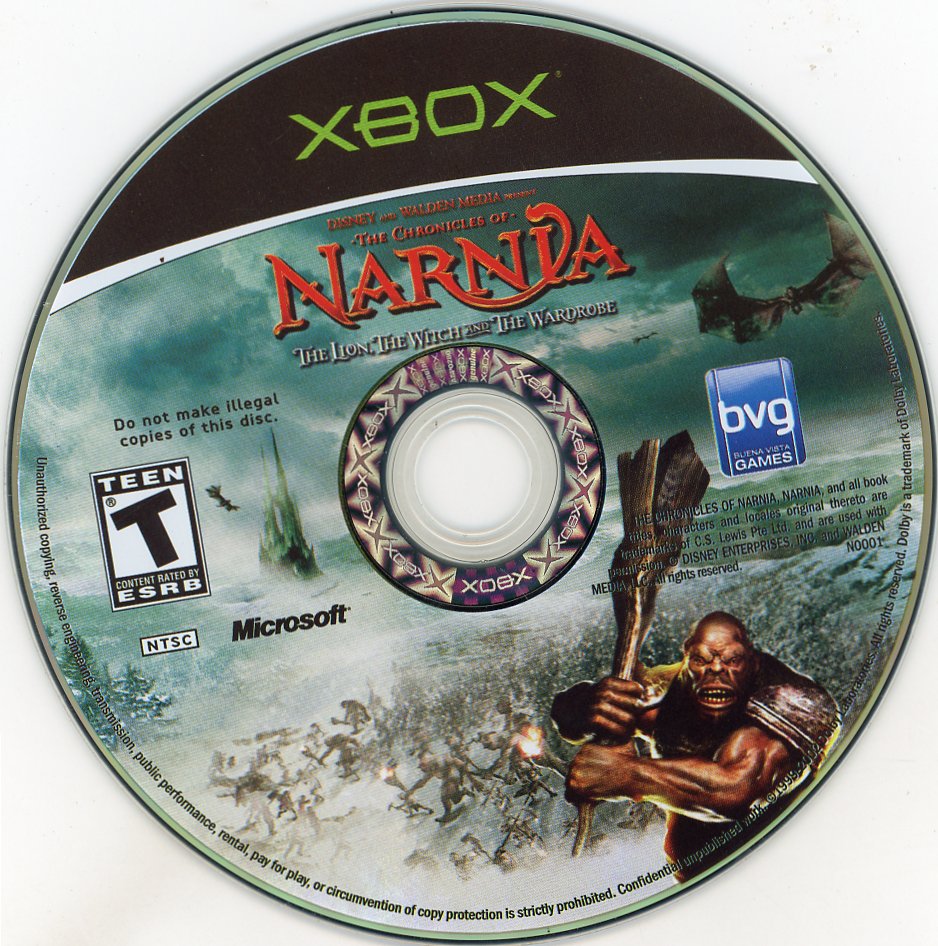 XBOX: The Chronicles of Narnia: The Lion, The Witch, and The Wardrobe-(CIB)
