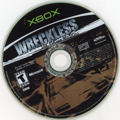 XBOX: Wreckless: The Yakuza Missions-(CIB)