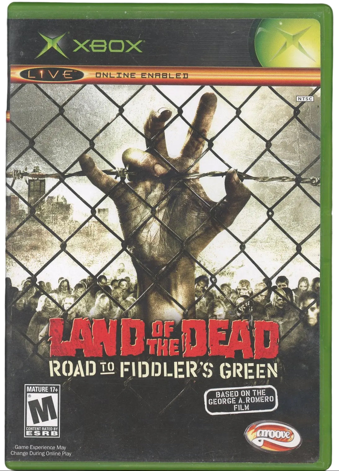 XBOX: Land of the Dead: Road to Fiddler's Green-(CIB)