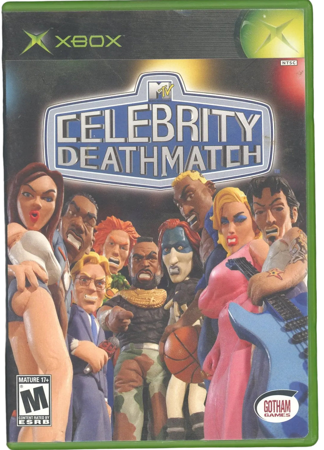 XBOX: Celebrity Deathmatch-(CIB)