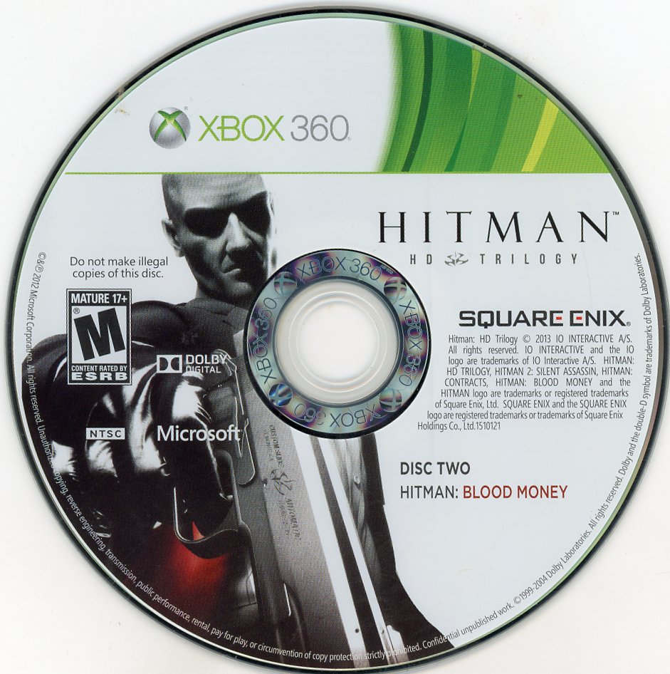 XBOX 360: Hitman, HD Trilogy-(CIB)