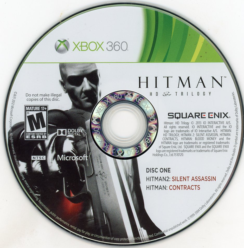XBOX 360: Hitman, HD Trilogy-(CIB)