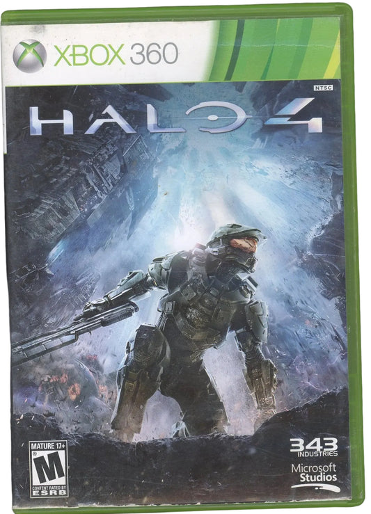 XBOX 360: Halo 4 2 Disc Set-(CIB)