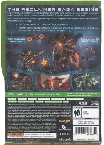 XBOX 360: Halo 4 2 Disc Set-(CIB)