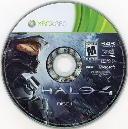 XBOX 360: Halo 4 2 Disc Set-(CIB)