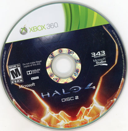 XBOX 360: Halo 4 2 Disc Set-(CIB)