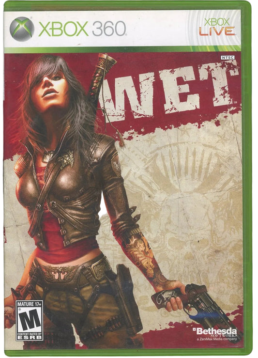 XBOX 360: WET-(CIB)