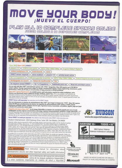 XBOX 360: Deca Sports Freedom-(CIB)