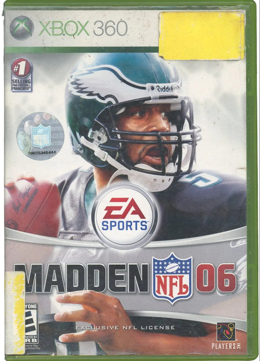 XBOX 360: Madden 2006-(CIB)