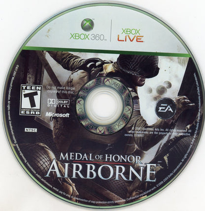 XBOX 360: Medal of Honor: Airborne-(CIB)