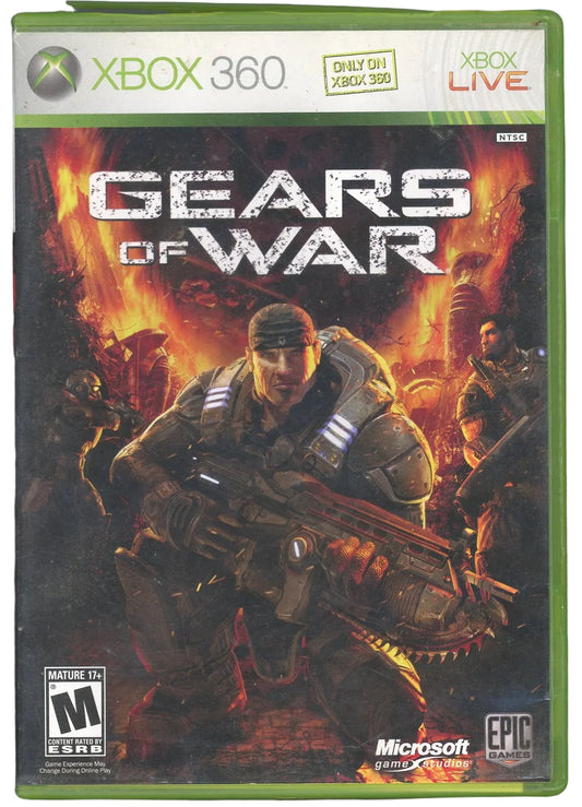 XBOX 360: Gears of War- (CIB)