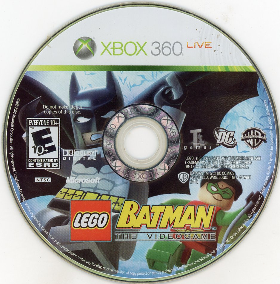 XBOX 360: LEGO Batman: The Video Game-(CIB)