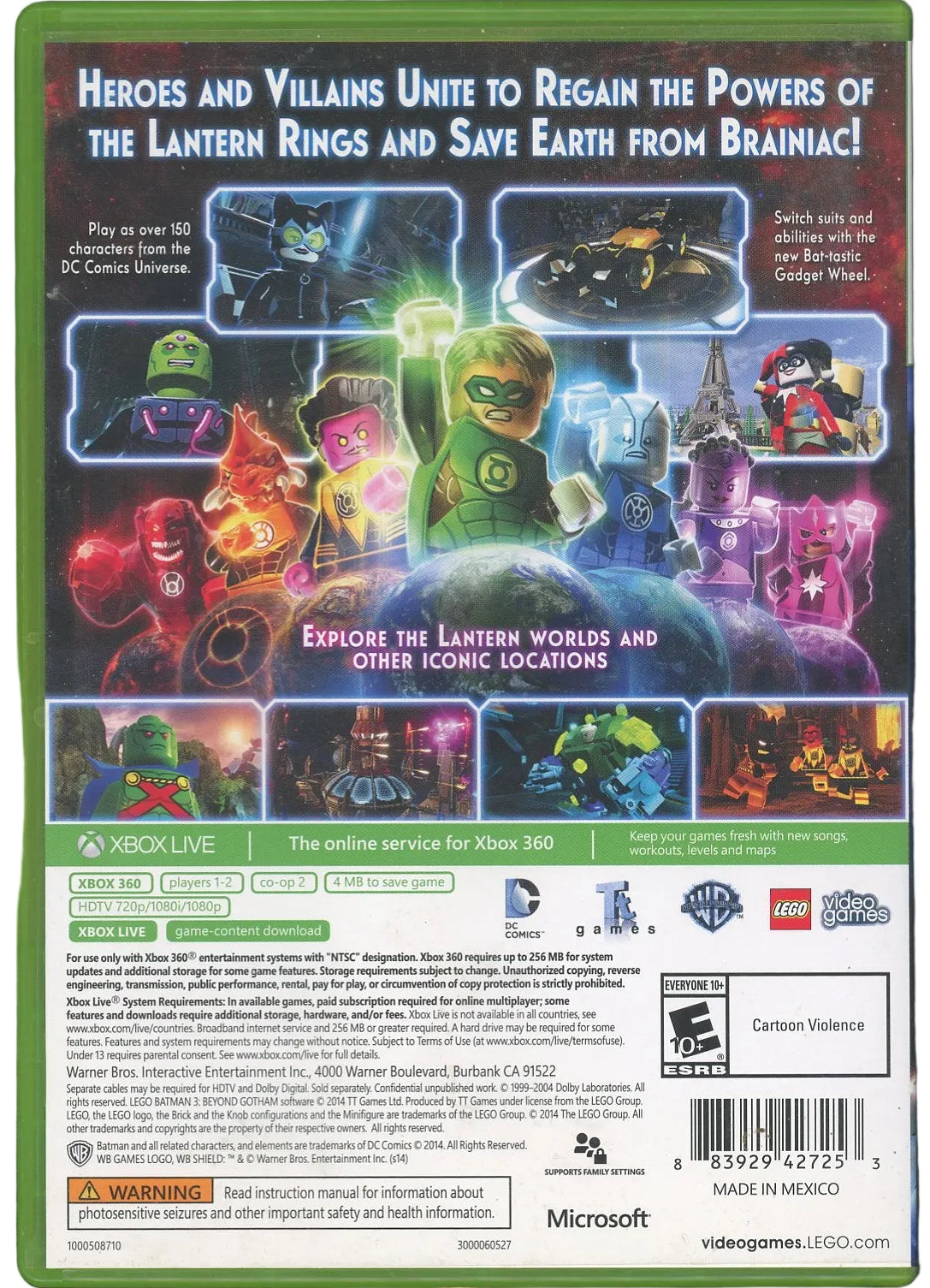 XBOX 360: LEGO Batman 3: Beyond Gotham-(CIB)