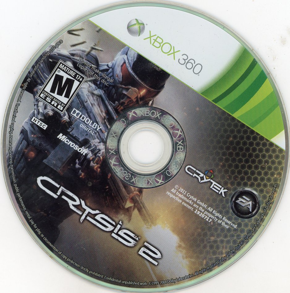 XBOX 360: Crisis 2: Limited Edition-(CIB)