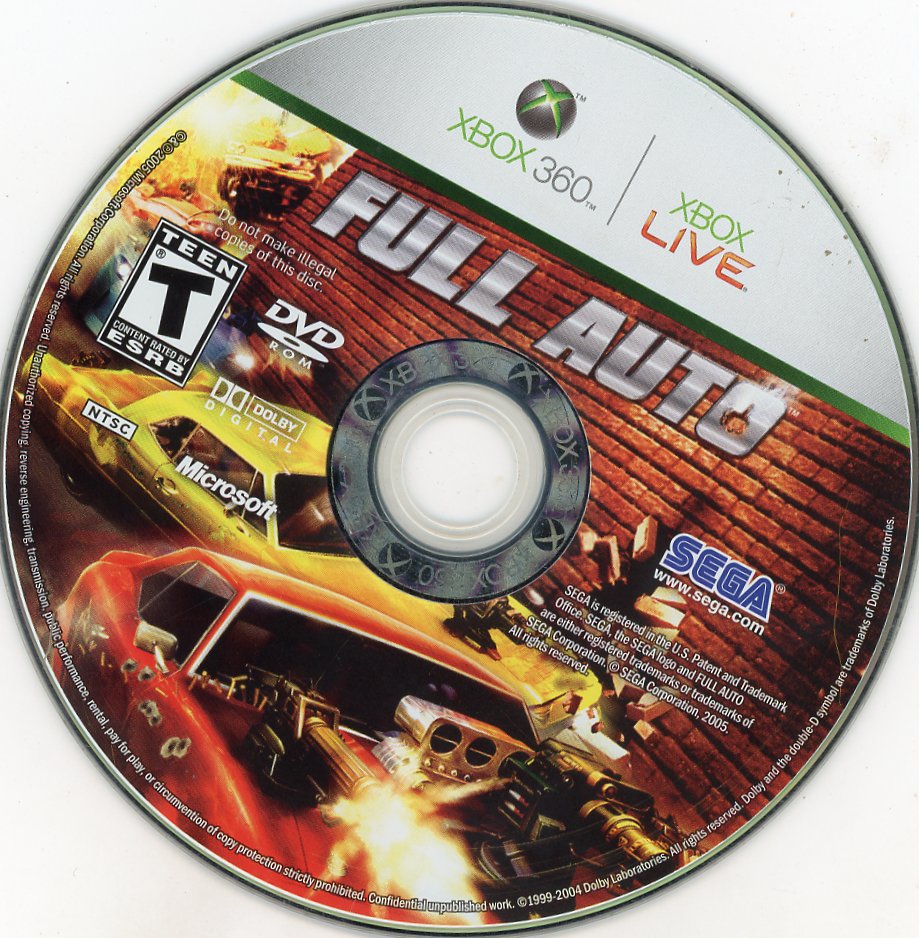 XBOX 360: Full Auto-(CIB)
