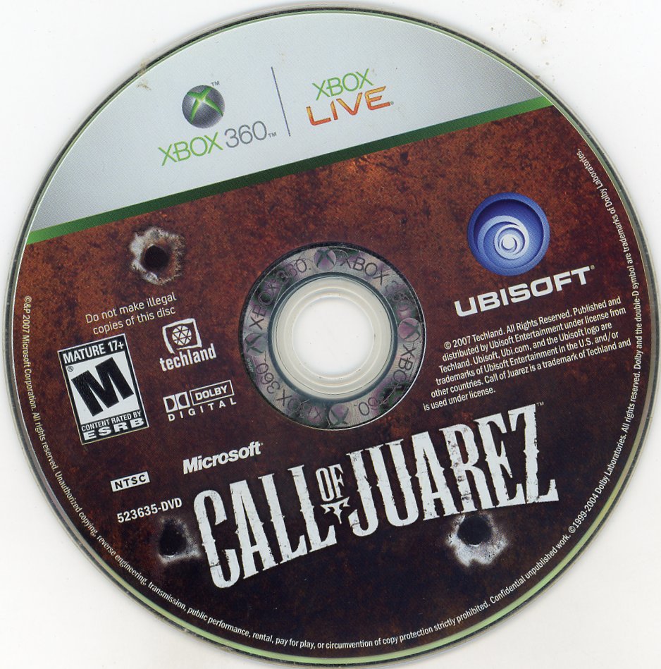 XBOX 360: Call of Juarez-(CIB)