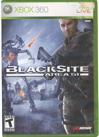 XBOX 360: Blacksite: Area 51-(CIB)