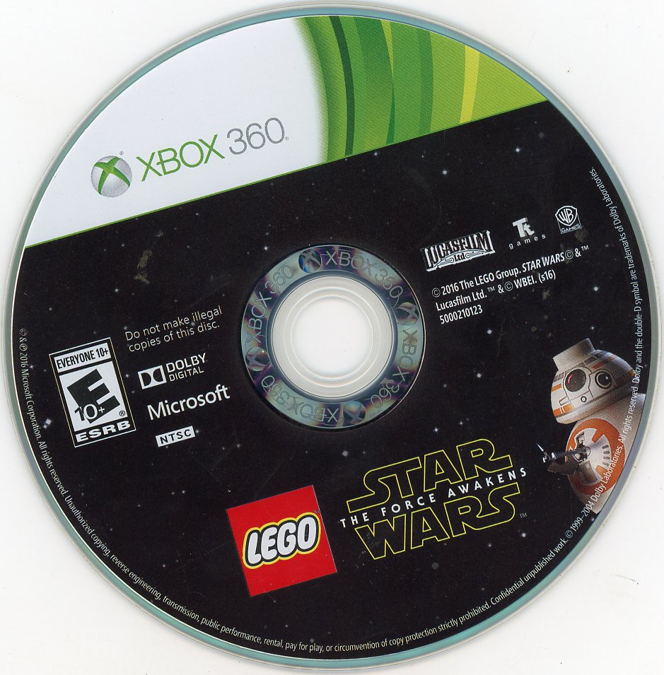 XBOX 360: LEGO Star Wars: The Force Awakens-(CIB)