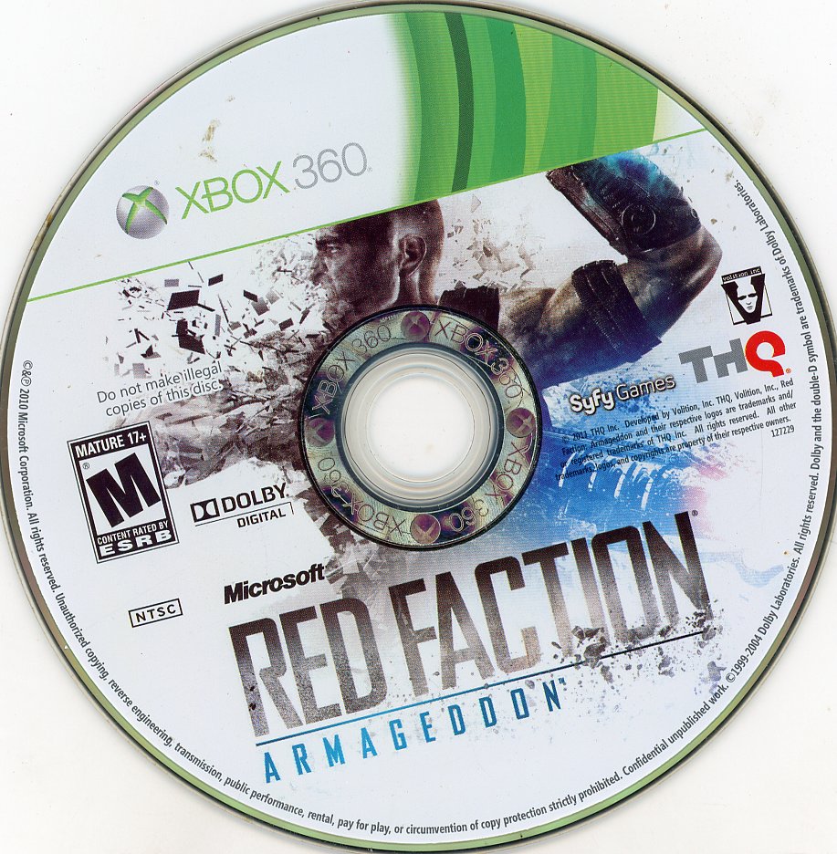 XBOX 360: Red Faction: Armagedon-(CIB)