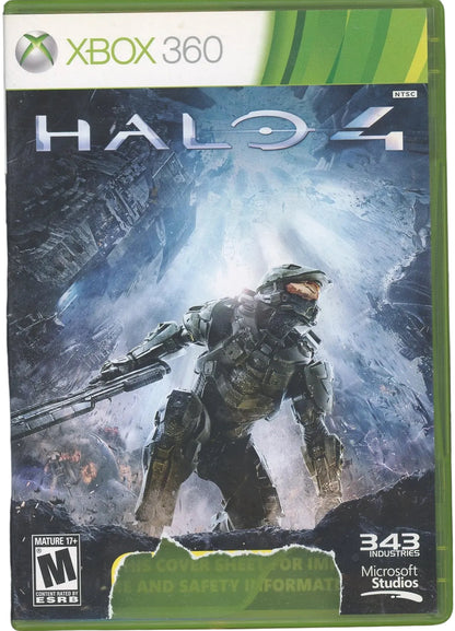 XBOX 360: Halo 4-(CIB)