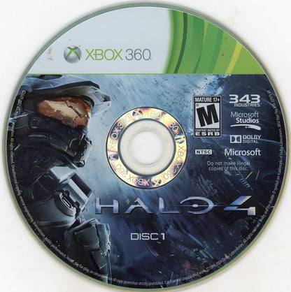 XBOX 360: Halo 4-(CIB)
