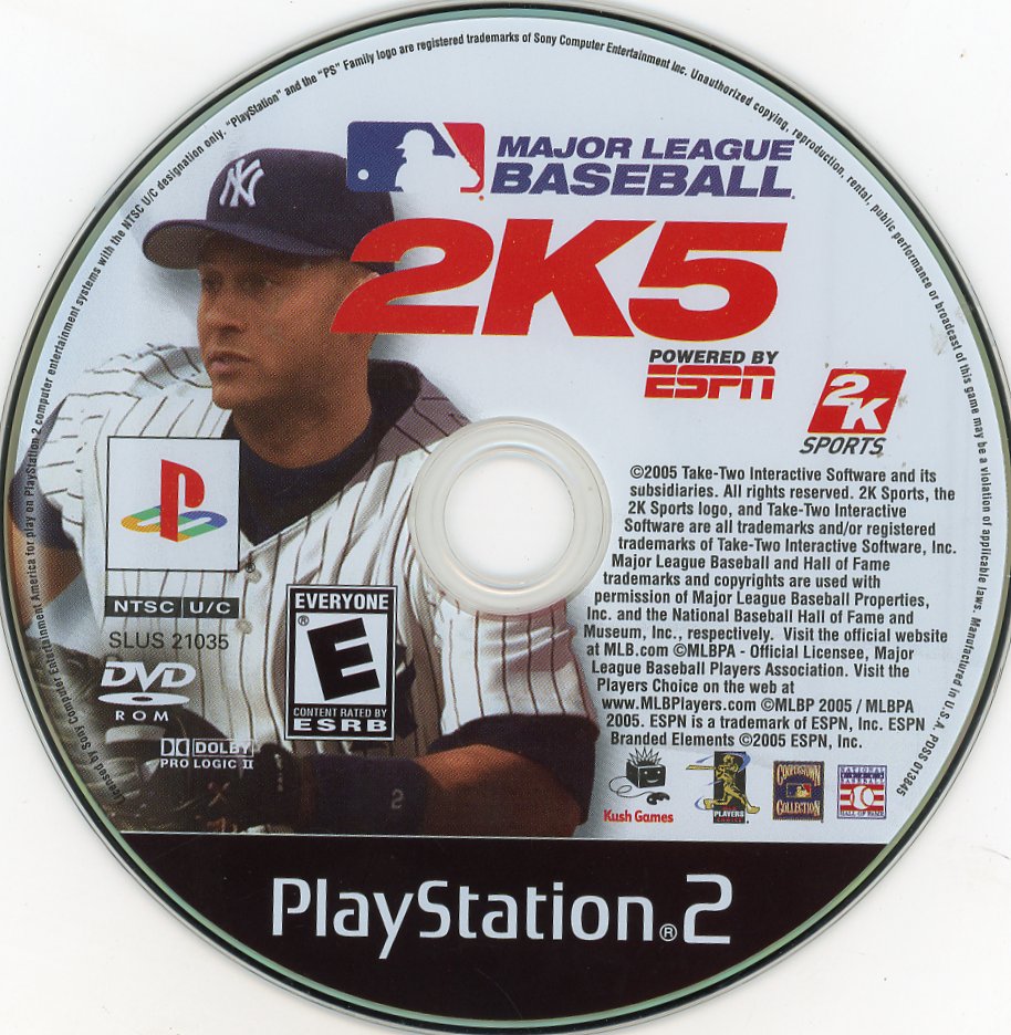 Playstation 2: Major League Baseball 2k5-(CIB)