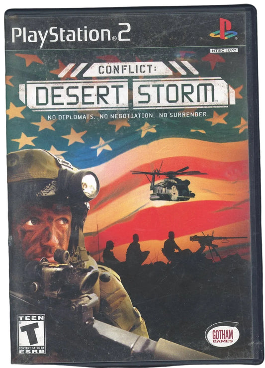 Playstation 2: Conflict: Desert Storm-(Loose)