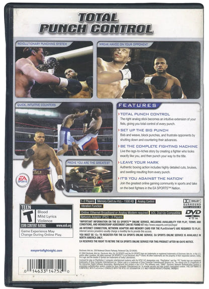 Playstation 2: Fight Night 2004-(CIB)