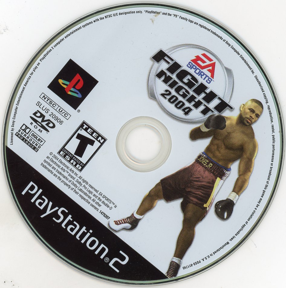 Playstation 2: Fight Night 2004-(CIB)