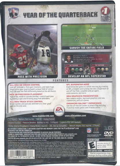 Playstation 2: Madden 06-(CIB)