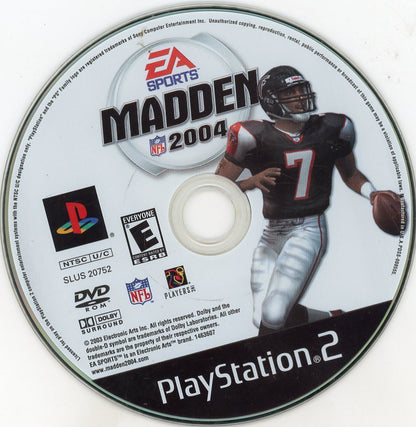 Playstation 2: NFL: Madden 2004-(CIB)