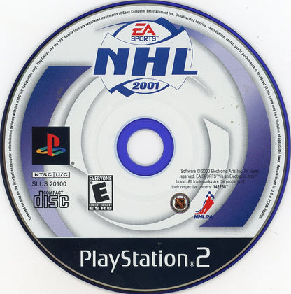 Playstation 2: NHL 2001-(CIB)