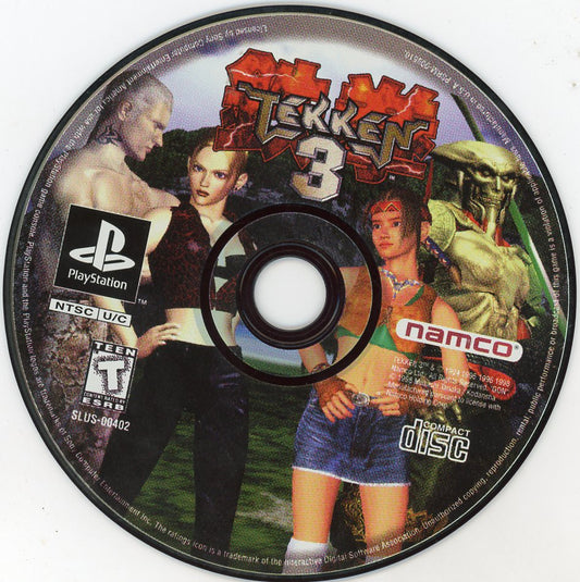 Playstation: Tekken 3-(Loose)