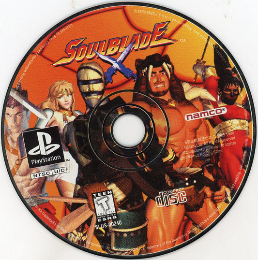 Playstation: Soul Blade-(Loose)