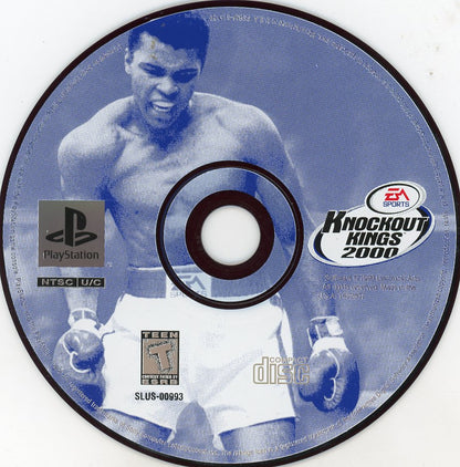 Playstation: Knockout Kings 2000-(CIB)