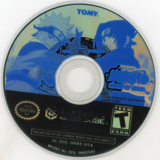 Gamecube: Naruto: Clash of Ninja-(Loose)