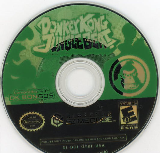 Gamecube: Donkey Kong: Jungle Beat-(Loose)