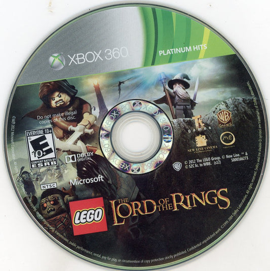 XBOX 360: LEGO: The Lord of the Rings-(Loose)
