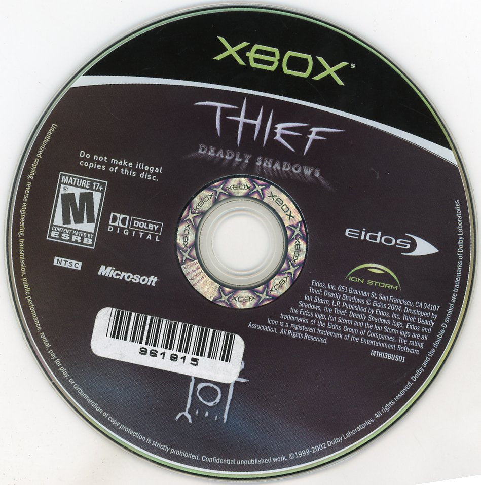 XBOX: Thief: Deadly Shadows (CIB)