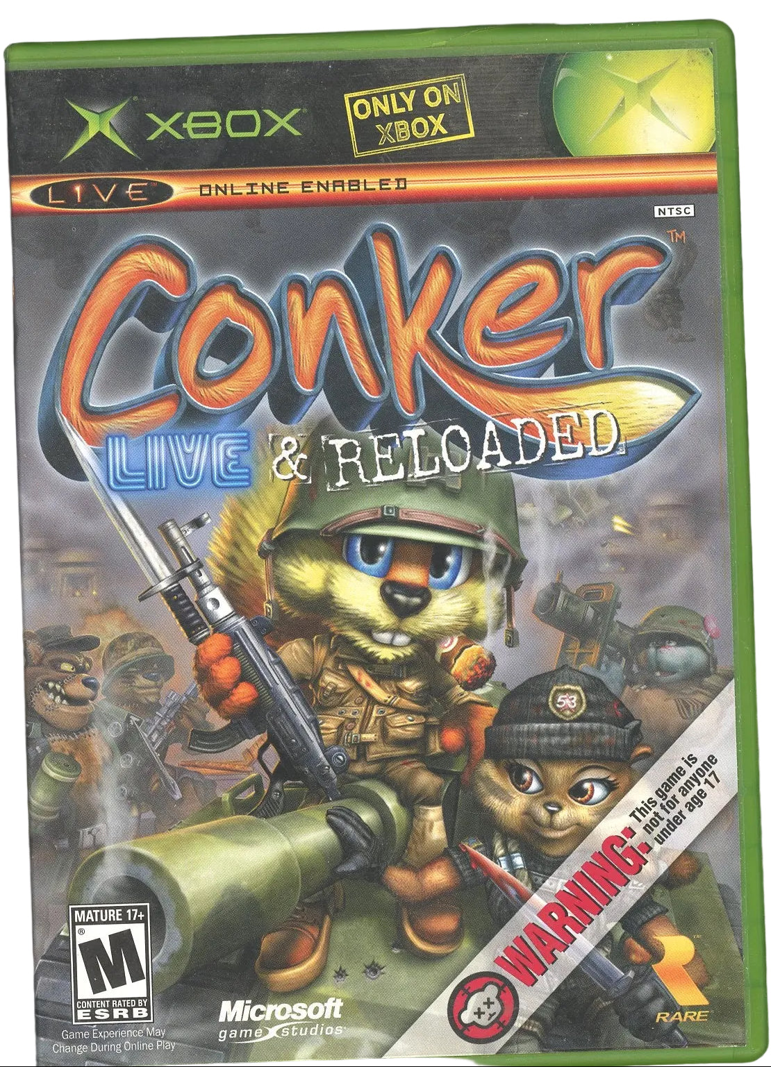 XBOX: Conker: Live & RELOADED (CIB)