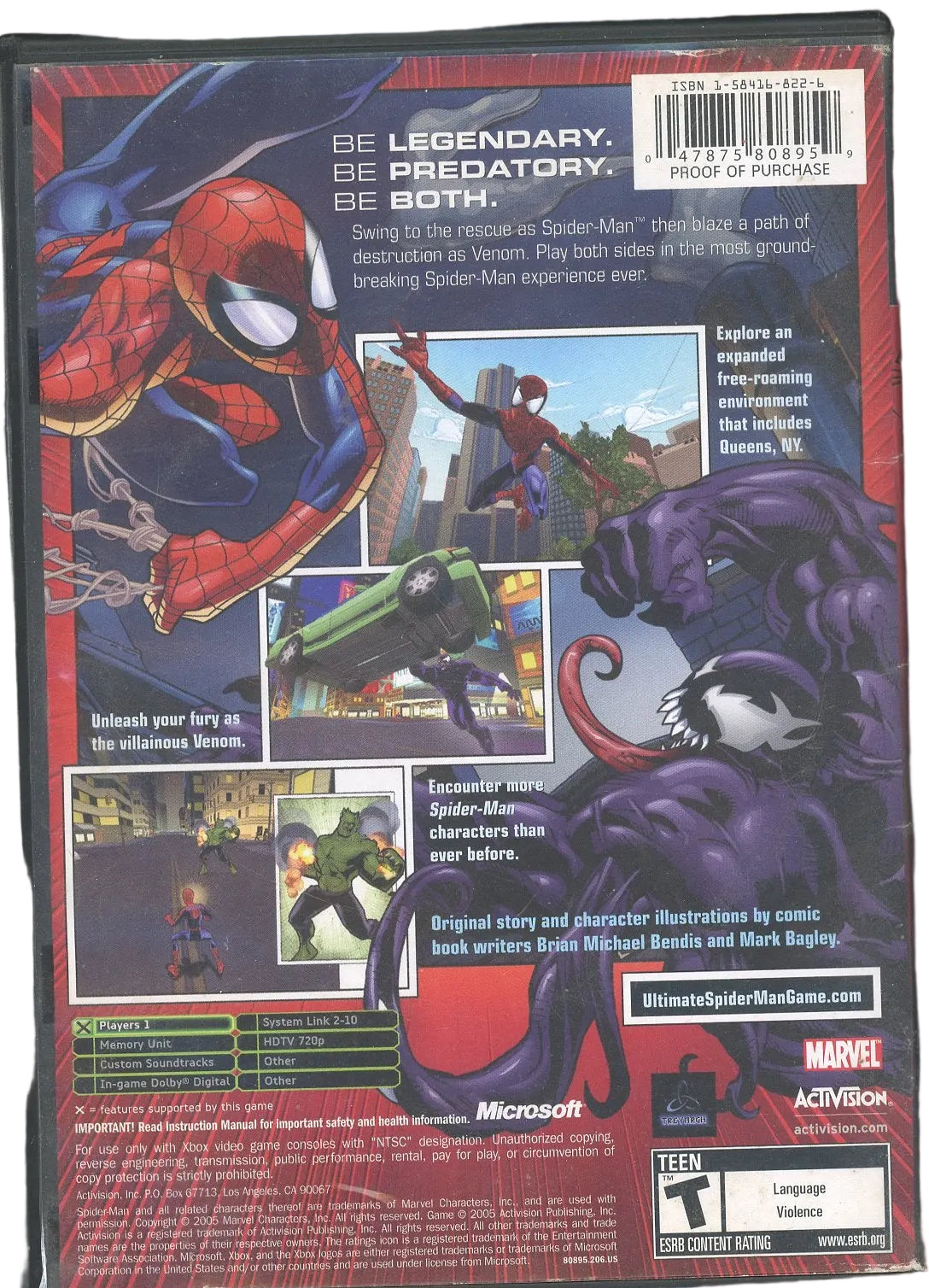XBOX: Ultimate Spider-Man (CIB)