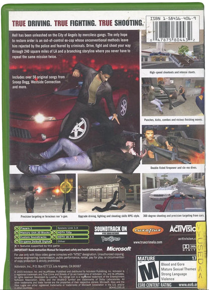 XBOX: True Crime: Streets of LA