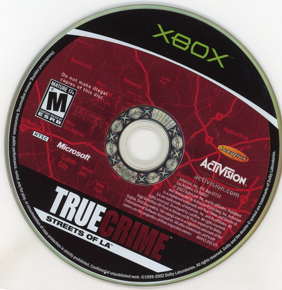 XBOX: True Crime: Streets of LA