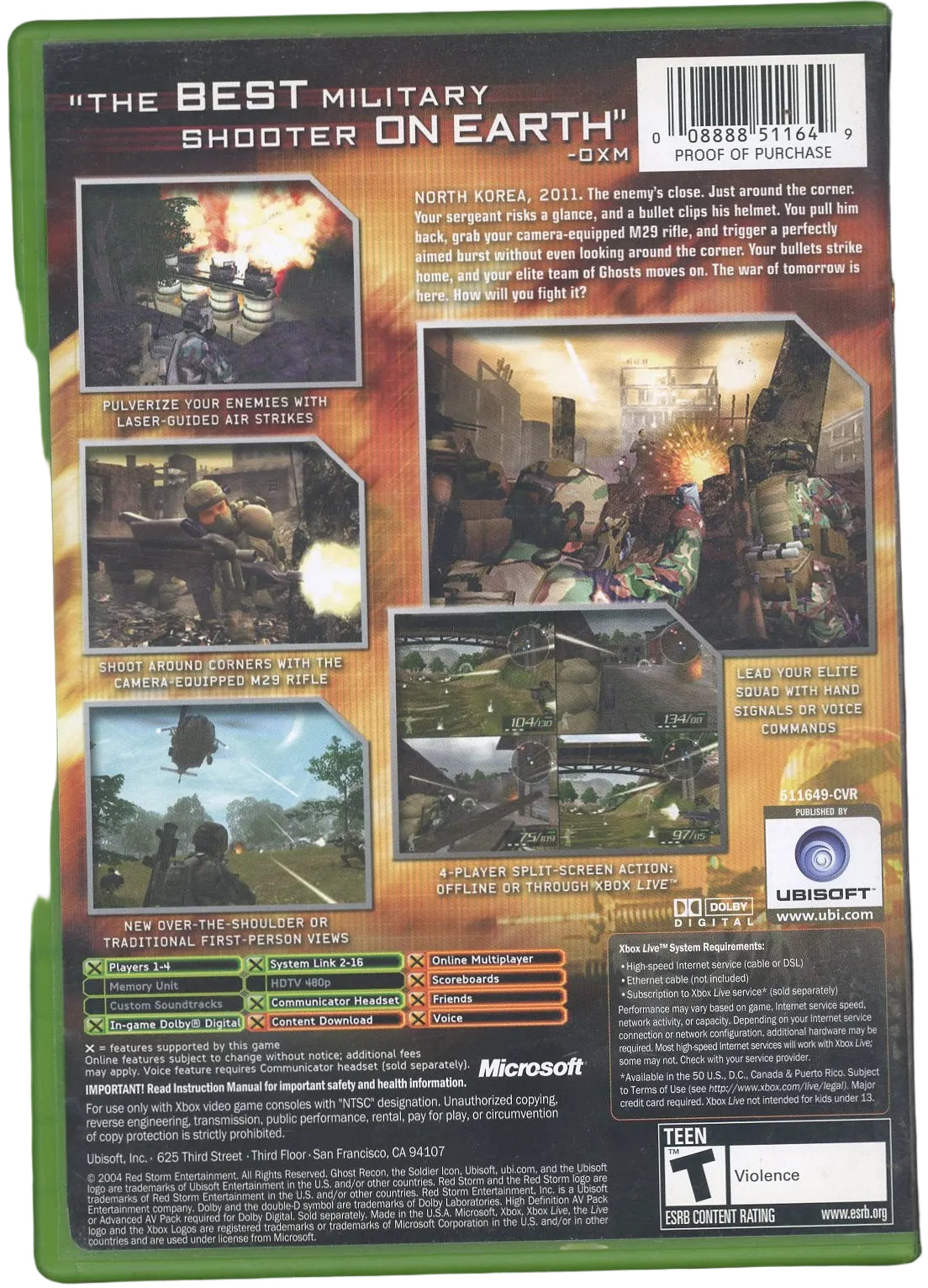 XBOX: Ghost Recon 2 (CIB)