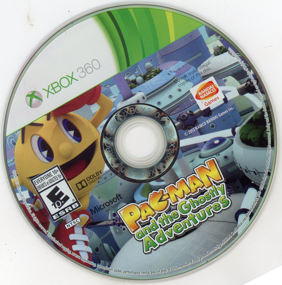 XBOX 360: Pac Man and The Ghostly Adventures (CIB)