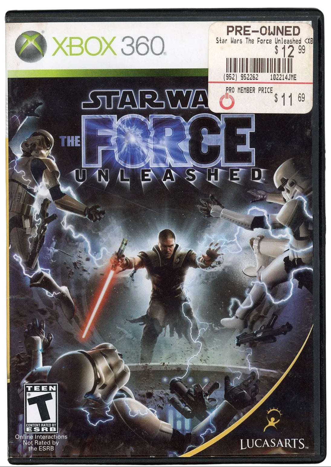 XBOX 360: Star Wars: Force Unleashed