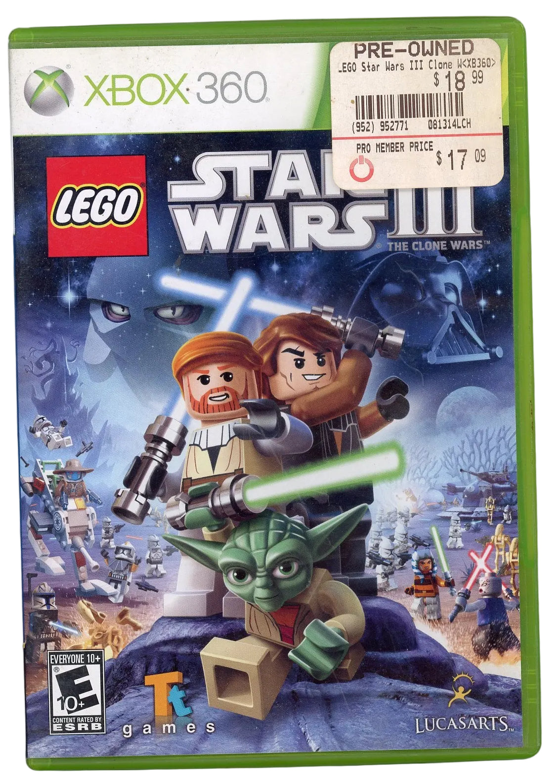 XBOX 360: Star Wars- The Clone Wars (CIB)