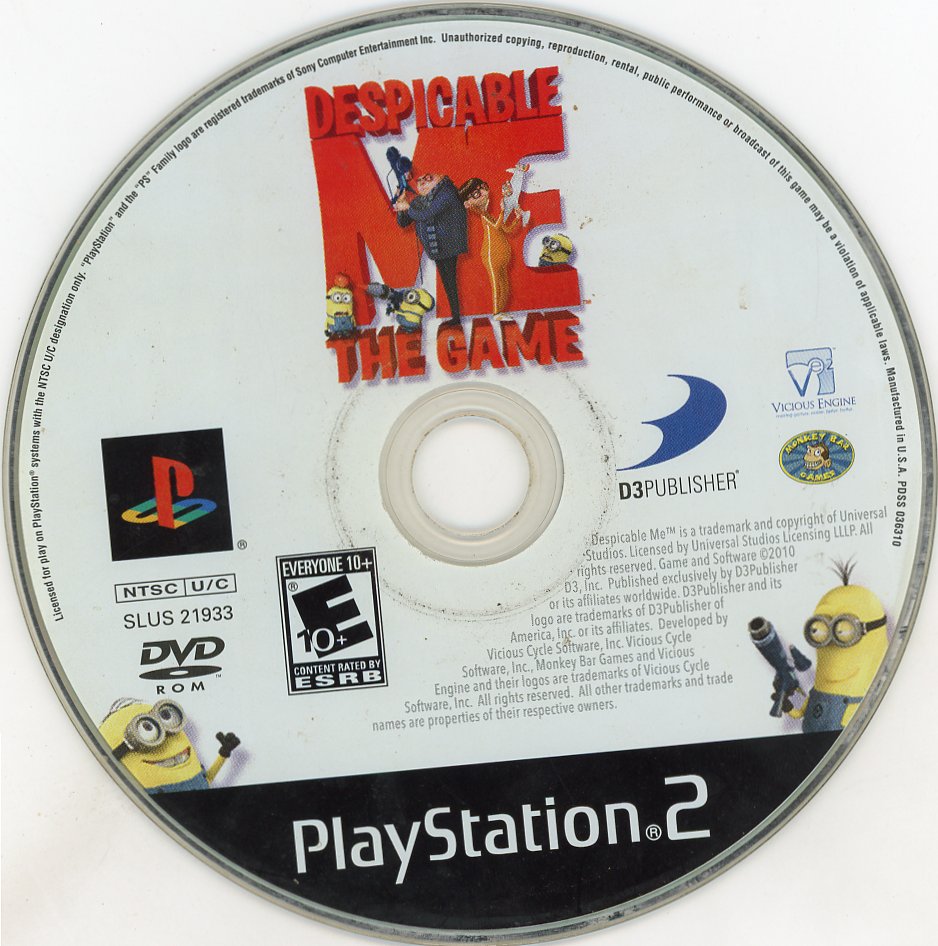 PlayStation 2: Despicable Me: The Game (CIB)