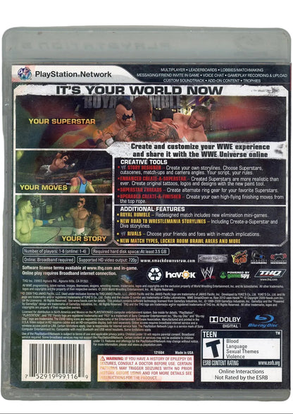 PlayStation 3: Smack Down vs. Raw 2010